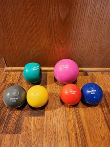 Set Of 6 Balls - Driveline Plyo Weighted Balls - Used With Slight Wear