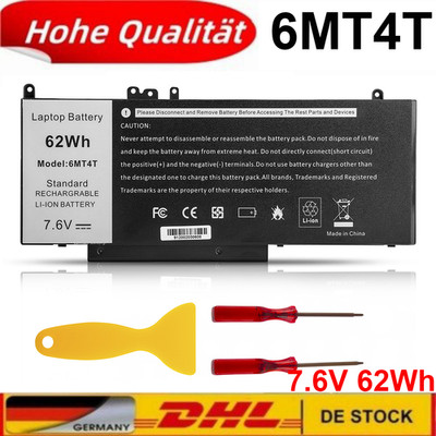 62Wh 6MT4T Laptop Battery For DELL Latitude E5470 E5570 7V69Y TXF9M 79VRK 07V69Y