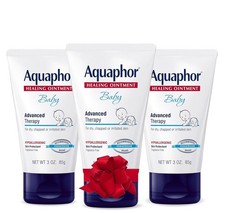 Aquaphor Baby Healing Ointment 3oz Tube Pack of 3 Advanced Therapy