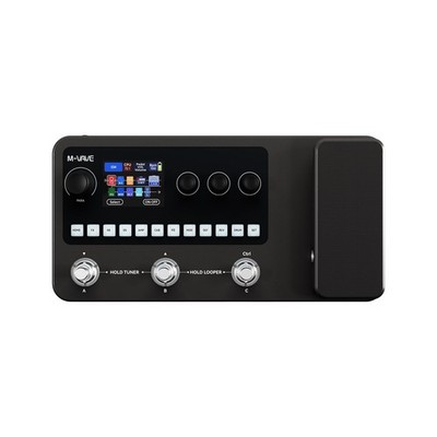 MK-20 Portable Guitar Bass Multi-Effects Processor - 2.4'' LCD Screen, 320+ Ef...