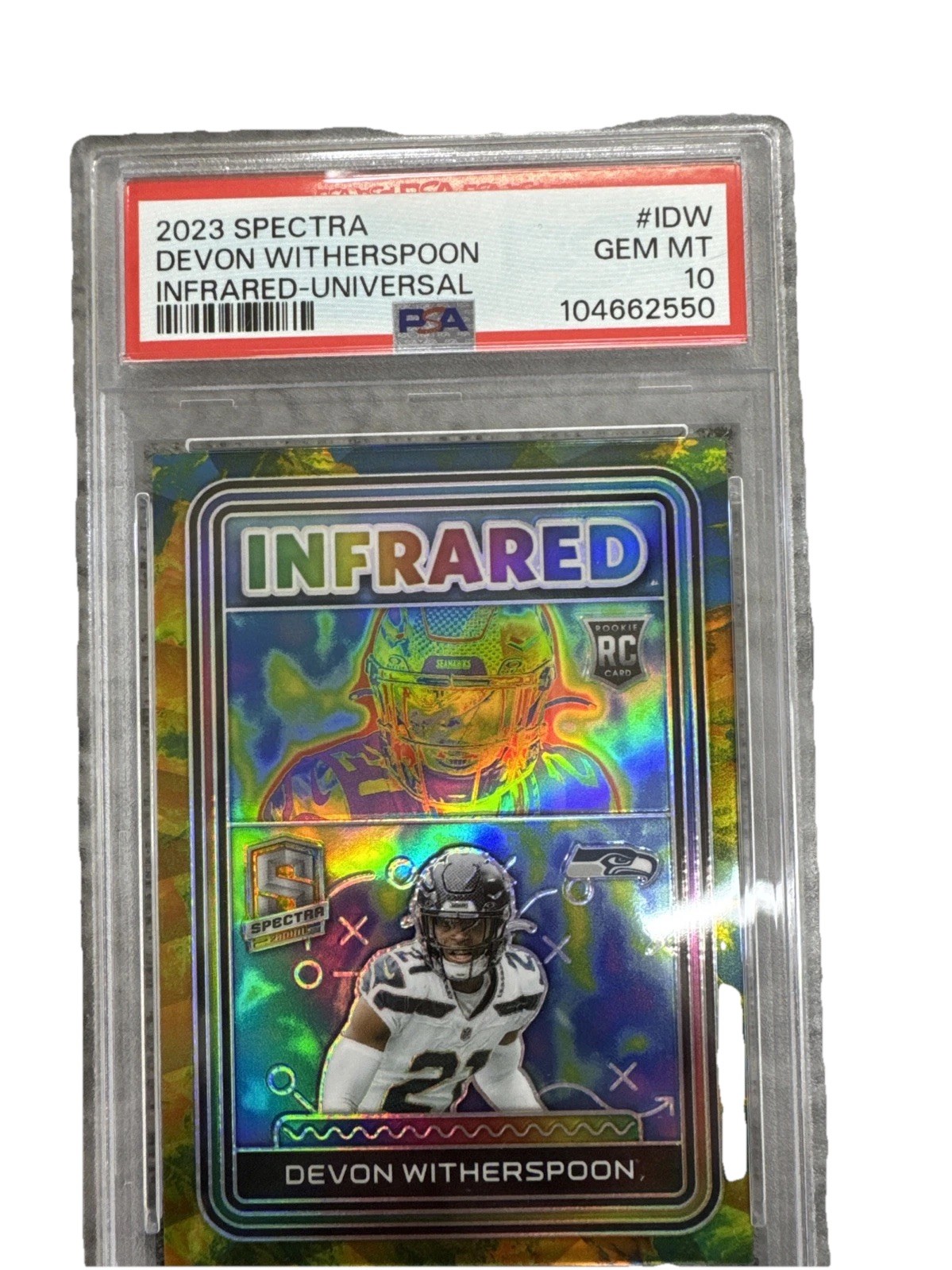 Devon Witherspoon Panini Spectra Infrared #IDW Universal