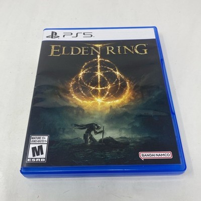 Bandai Namco Elden Ring PS5 Game Disc, Standard Edition, Blue Case