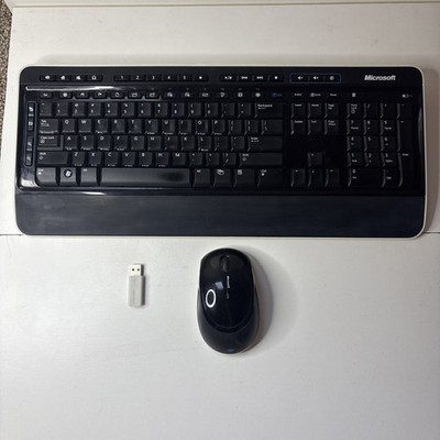 Microsoft Wireless Desktop 3000 Keyboard/Wireless 5000 Mouse USB Dongle. TESTED
