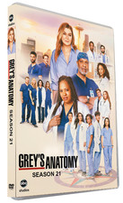 Grey  s Anatomy  the Complete Season 21 DVD 4-Disc Set New