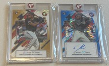2025 Pristine James Wood RC Pristine Blue Auto /75 & Gold RC /50. Both encased!