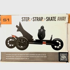 Cardiff Skate Company Model S1 Step In Skates Fits Multiple Men Or Women Sizes