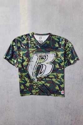 RUFF RYDERS Camo Mesh Jersey XL - Official DMX Collaboration | eBay