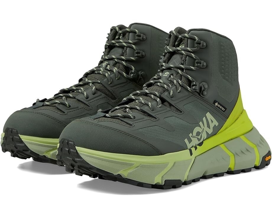 Hoka Tennine Hike GTX Green Men\'s Hiking Trail Running Shoes 1113510-TEPR s-l1200.jpg main image 3