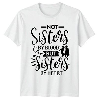 Not Sisters By Blood But Damen T-Shirt Seelenschwestern Freundschaft Tag Geschenk für Sie