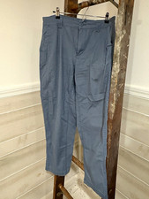 Old Navy Womens Blue Solid Casual Pants Regular Size M Waist 35 in Inseam 28 in