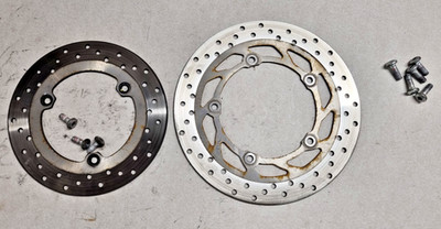 Brake discs brake disc front rear original left Yamaha XSR 125 MT MTM YZF-R