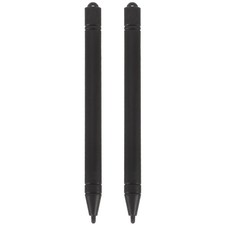 2 Pcs Graphic Tablets Pen Digital Stylus For Painting Drawing Design Black