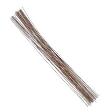Brown 26 Gauge Floral Wire Sturdy 16 Inch 50 PCS Pack Durable Design