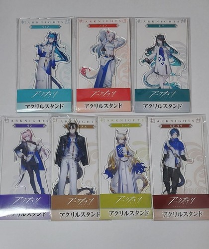 Arknights Lawson Collab Acrylic Stand Complete 7 Types Chibi Characters Used