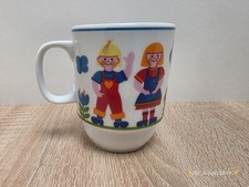 Thomas - Graziela Brigitte / Porzellan Tasse / Becher / Bauernhof  / Neuwertig 