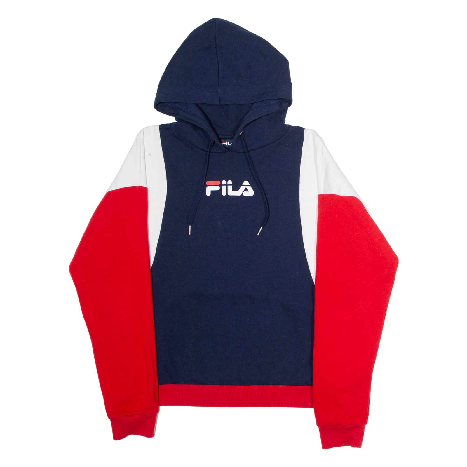 FILA Cropped Felpa con Cappuccio Donna Blu M