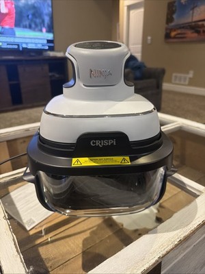 Ninja Crispi Portable Cooking System Lightly Used 4 Qt Capacity