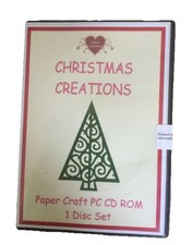 Christmas Creations Paper Craft Cd Rom By Elegant Inspiration Card Making Disc