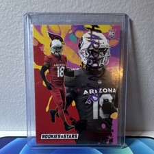 2024 Panini Rookies & Stars Marvin Harrison Jr. Rookie Graffiti red 