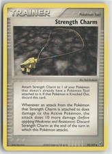 Strength Charm 92/107 Uncommon Deoxys Pokemon Moderately Played on eBay