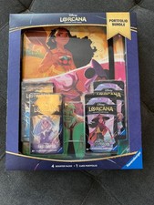 NEW- Disney Lorcana Portfolio Bundle Box- The First Chapter  Rise of Floodborn