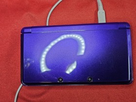 Nintendo 3DS Midnight Purple Handheld System Console - Clean & Tested -Authentic