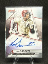 2025 Bowman's Best #B25-GG - Gino Groover Best Of 2025 Autograph REFRACTOR