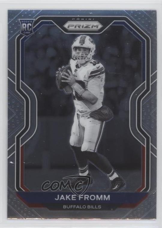 2020 Panini Prizm Rookie Variation SP (Negative) Jake Fromm #310 nh3