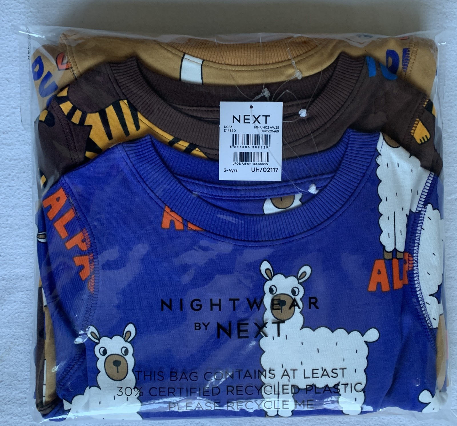 Jungen Pyjama Set Oberteile Hosen Nachtwäsche Größe 3-4 Jahre NEXT neu mit Etikett Jungen Pyjama Set Oberteile Hosen Nachtwäsche Größe 3-4 Jahre NEXT neu mit Etikett