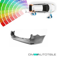 Lackiert Stoßstange hinten  passt für Dacia LOGAN MCV II ab 13