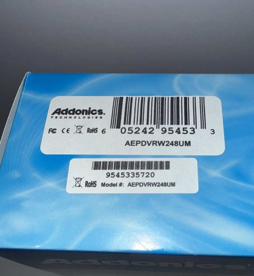 Addonics DVD CDRW Disk Drive Unit All In One Pocket Series Storage Device Open - Image 4 of 4