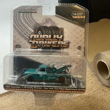 Greenlight Dually Drivers 1967 Chevrolet C30 wrecker NYPD New York police Dept.