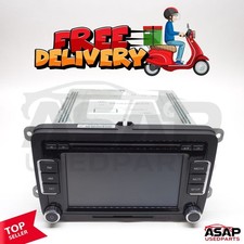Amfm Cd Radio Receiver Touchscreen Display Vw Jetta 2011-2014 1k0035180ac .