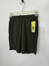 All In Motion 6/7 Boys Green Shorts NWT
