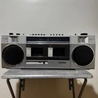 Sanyo M-W1 Dual Cassette Radio VINTAGE 1980’s Boombox ONLY RADIO WORKS UPDATED