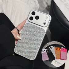 Sparkle Bling Glitter TPU Case Cover For iPhone 17e 17 Pro Max 16 15 14 13 12 11