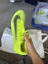 Nike Zoom Superfly Elite 2 Track Spikes Neon Size 7.5 Mens Used Twice