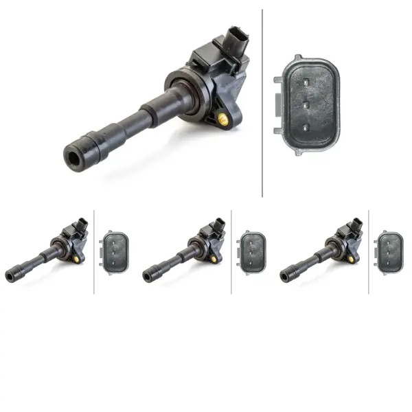 4 x Bobina d'accensione HELLA per HONDA INSIGHT II, JAZZ III