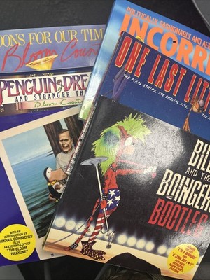 Bloom County Collection Of Six Books Opus Bill The Cat And More