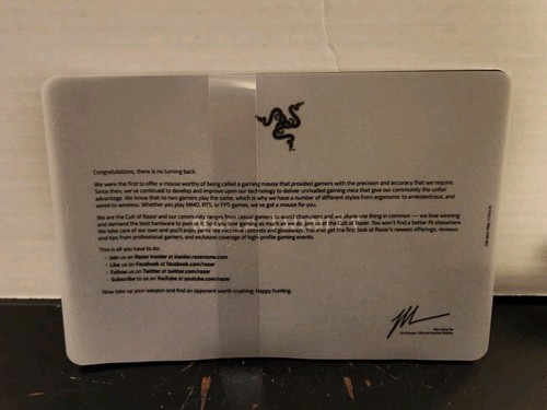 RAZER - NAGA TRINITY - USB MOUSE - MMO GAMING - OPEN BOX NEVER USED, NEW - CIB - Afbeelding 6 van 6
