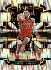 2024 Select WNBA Silver Flash Prizms #3 Brittney Sykes - BSK