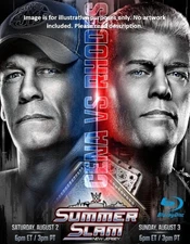WWE Summerslam 2025 on Blu-Ray - 2-Disc Set - Please Read Description
