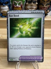 Sun Seed 027/034 Trading Card Game Classic Holo