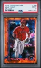 2025 Topps Sapphire Mike Trout Orange /25 100 PSA 9 Mint SSP