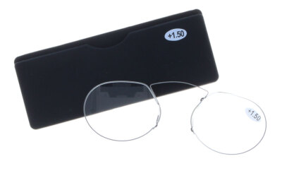ZWICKER Fertiglesebrille Lesehilfe Notbrille Lesebrille SOS Brille + Etui | NEU