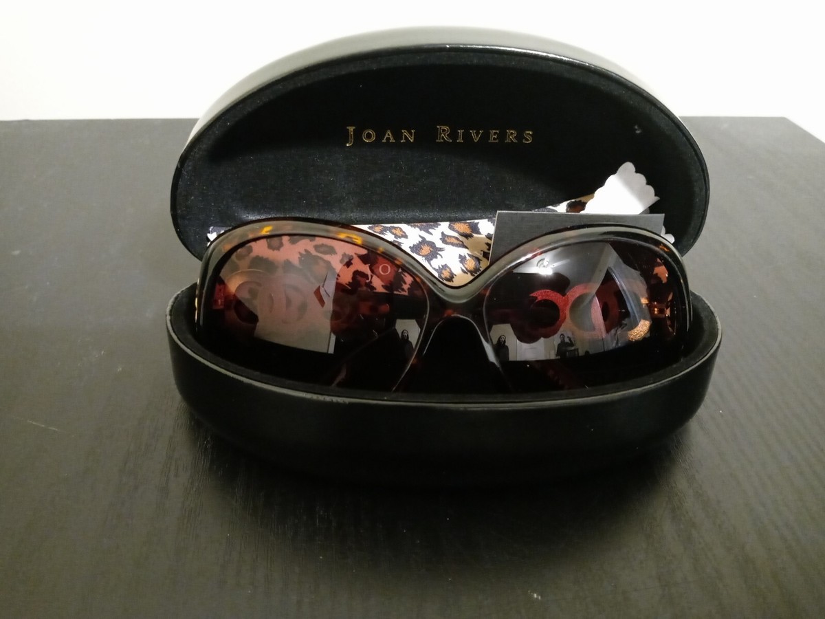 Joan Rivers Classic Collection Sunglasses Brown Tortoise  display picture 1