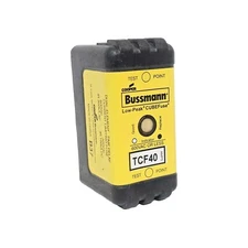 NEW COOPER BUSSMANN TCF40 TIME DELAY FUSE 40AMP