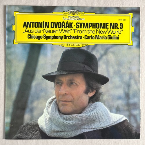 DVORAK Symphony No 9 1977 Import Vinyl LP Deutsche Grammophon 2530 881 - VG+