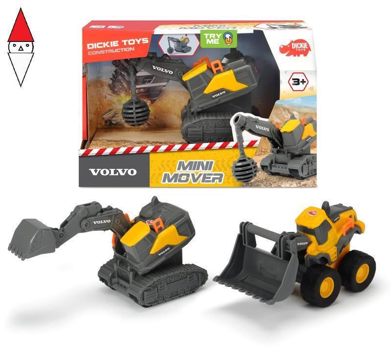 MODELLINO SIMBA VOLVO MINI MOVER CM. 13