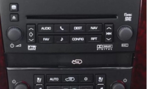 07-13 Cadillac Escalade EXT ESV Climate Control & Radio Worn Button Repair Decal - Picture 11 of 12